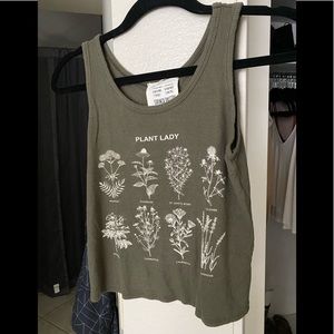 French Pastry Plant Lady Tank